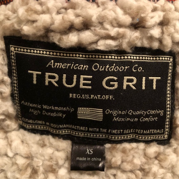 TRUE GRIT WOMENS GREY VEST NEVER WORN - Picture 3 of 3